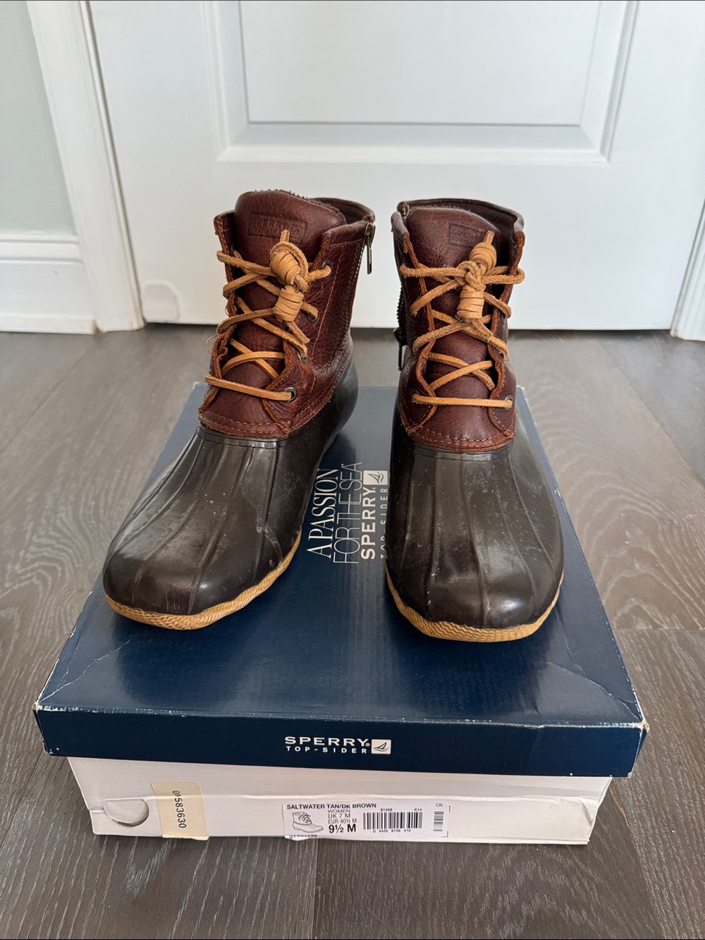 Sperry Brown and Tan Women's Duck Boots